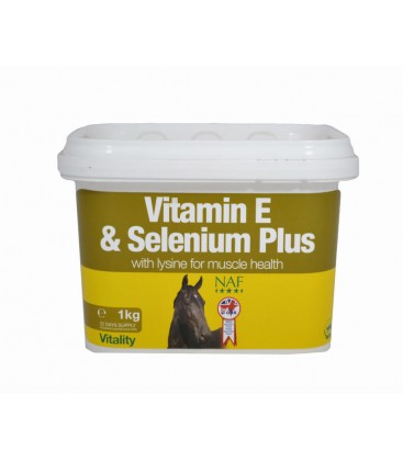 Подкормка для мышц лошадей "Vitamin E & Selenium Plus", 1кг.