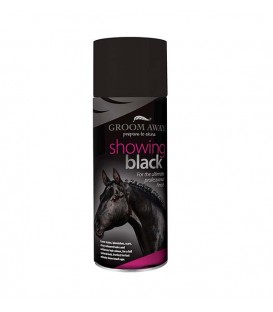 Спрей для скрытия изьянов лошадей "Groom Away Showing Black", 400мл.